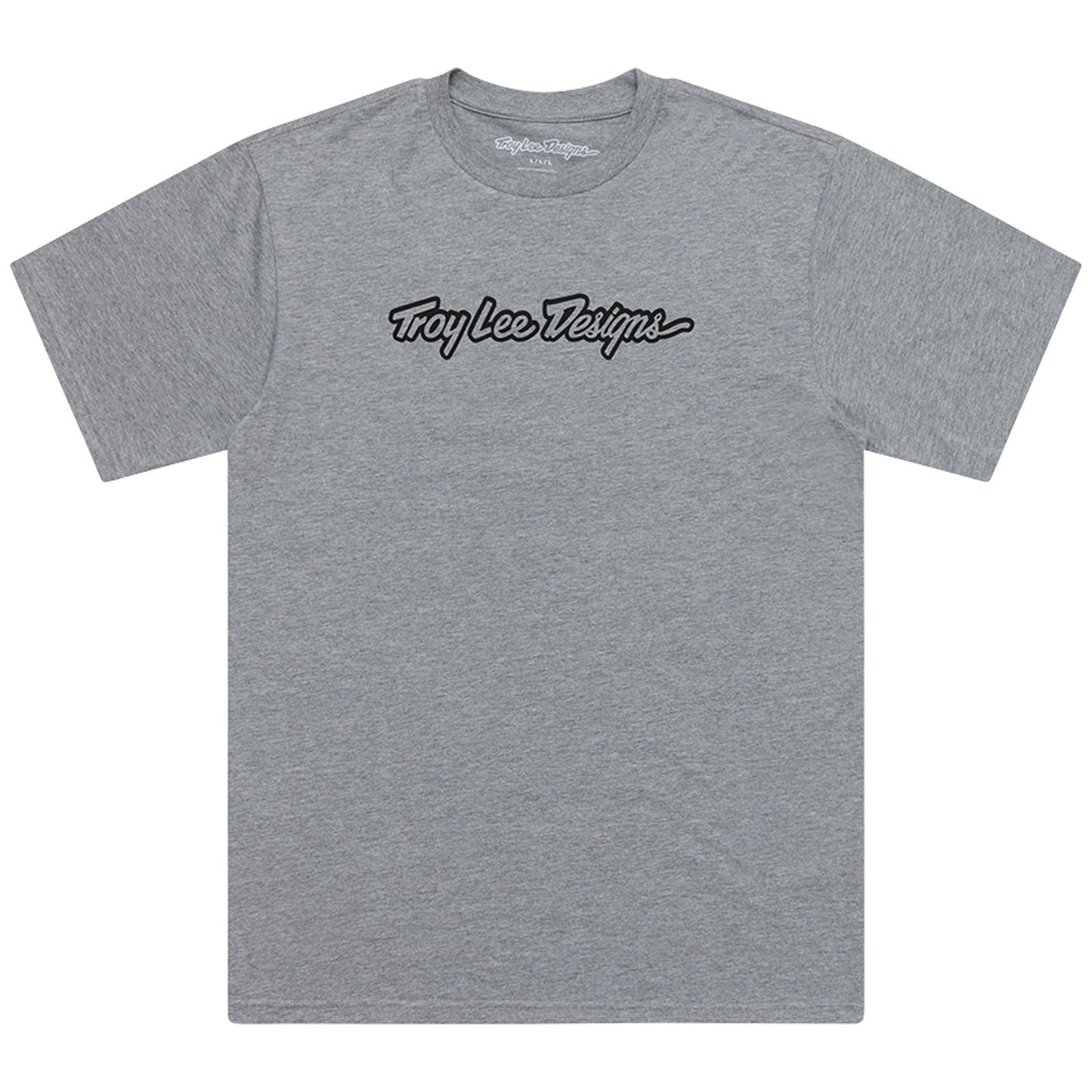 Short Sleeve Tee Signature Gray Heather