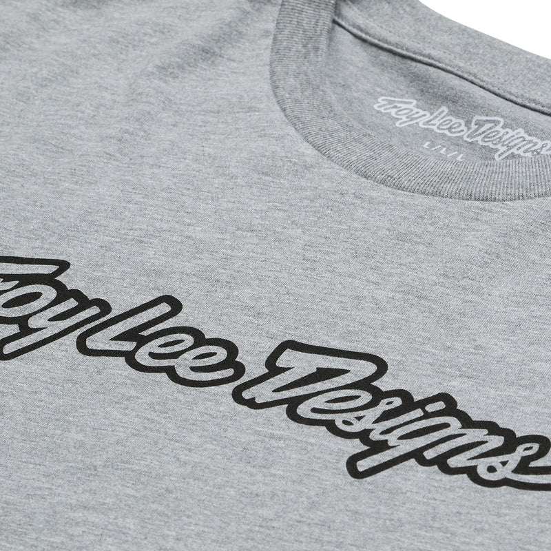 Short Sleeve Tee Signature Gray Heather