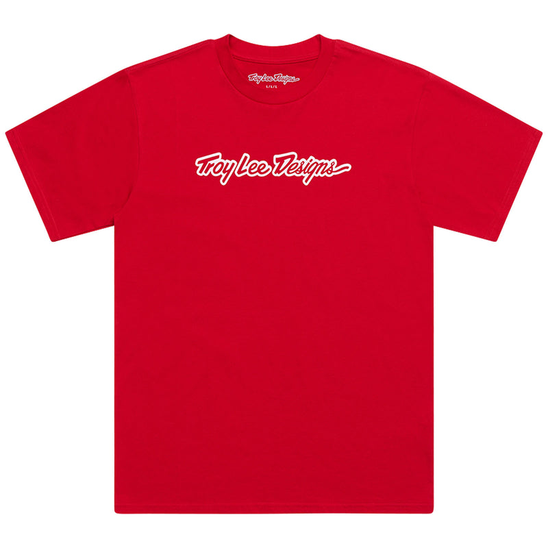 Short Sleeve Tee Signature Team Red