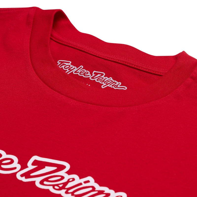 Short Sleeve Tee Signature Team Red