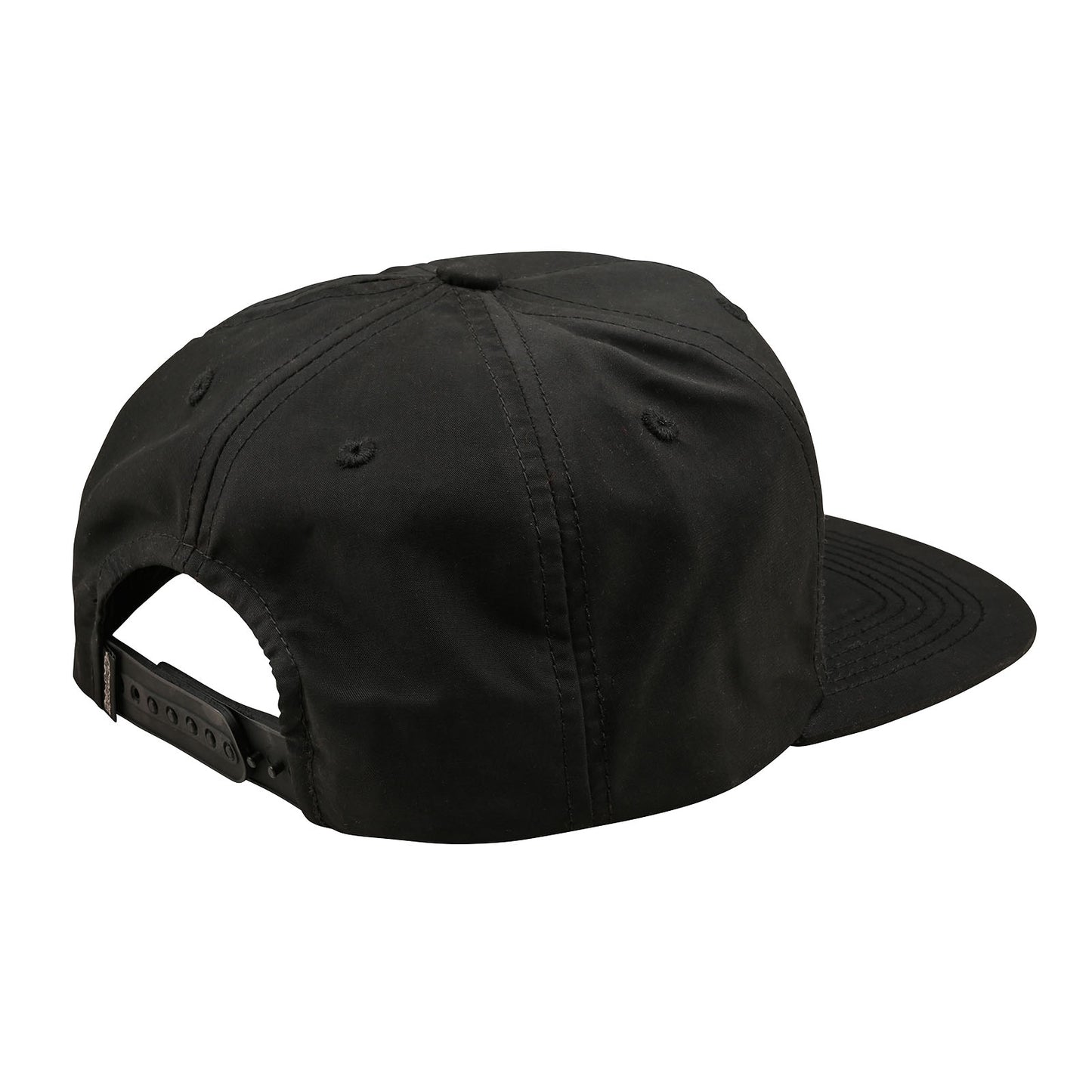 Unstructured Snapback Smiley Black