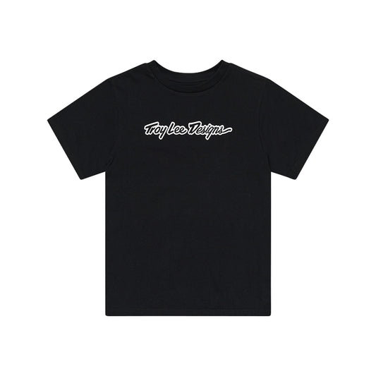 Womens Short Sleeve Tee Signature Black