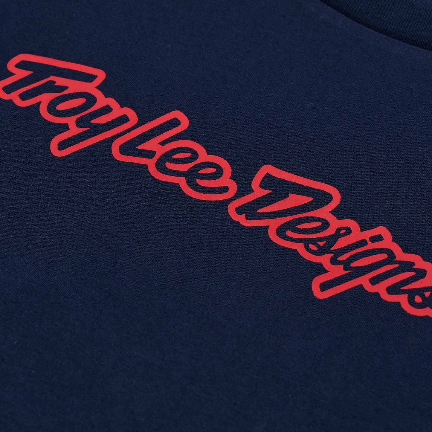 Womens Short Sleeve Tee Signature Navy