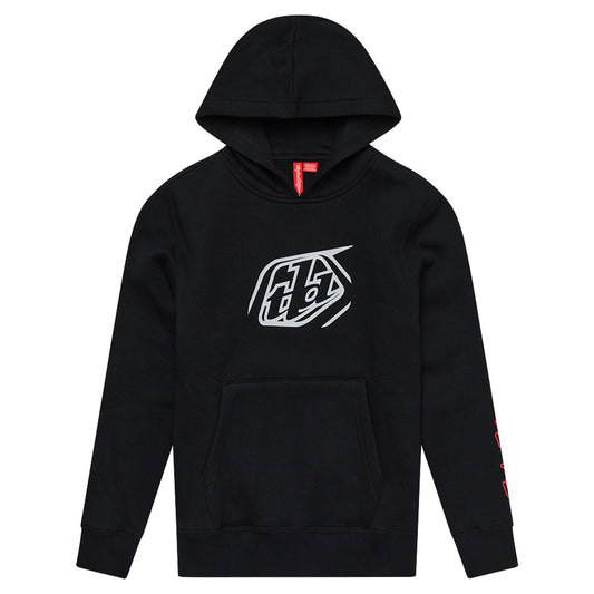 Youth Pullover Badge Black