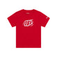 Youth Short Sleeve Tee Badge Team Red