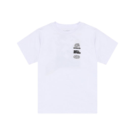 Youth Short Sleeve Tee Overload White