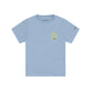 Youth Short Sleeve Tee Peace Out Smoke Blue