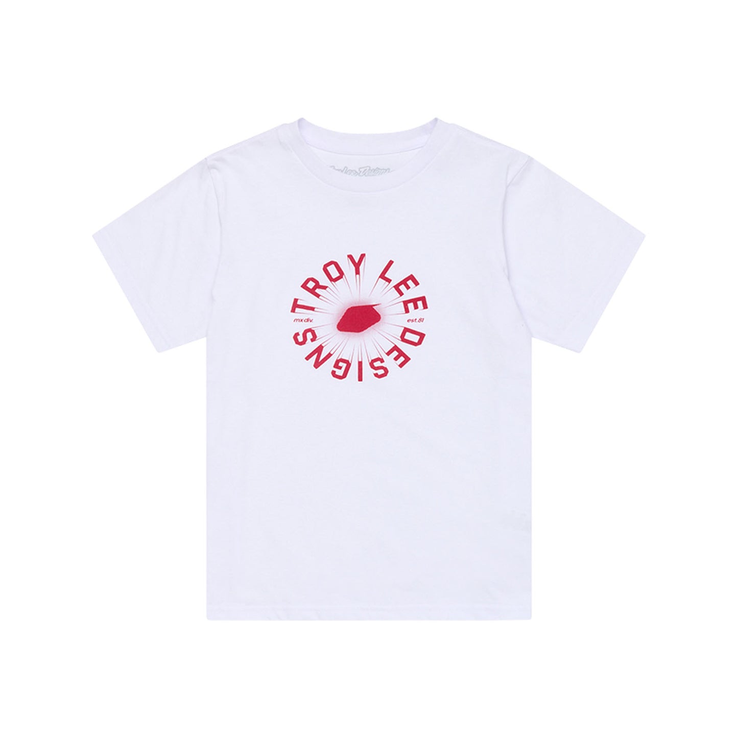 Youth Short Sleeve Tee Rotation White