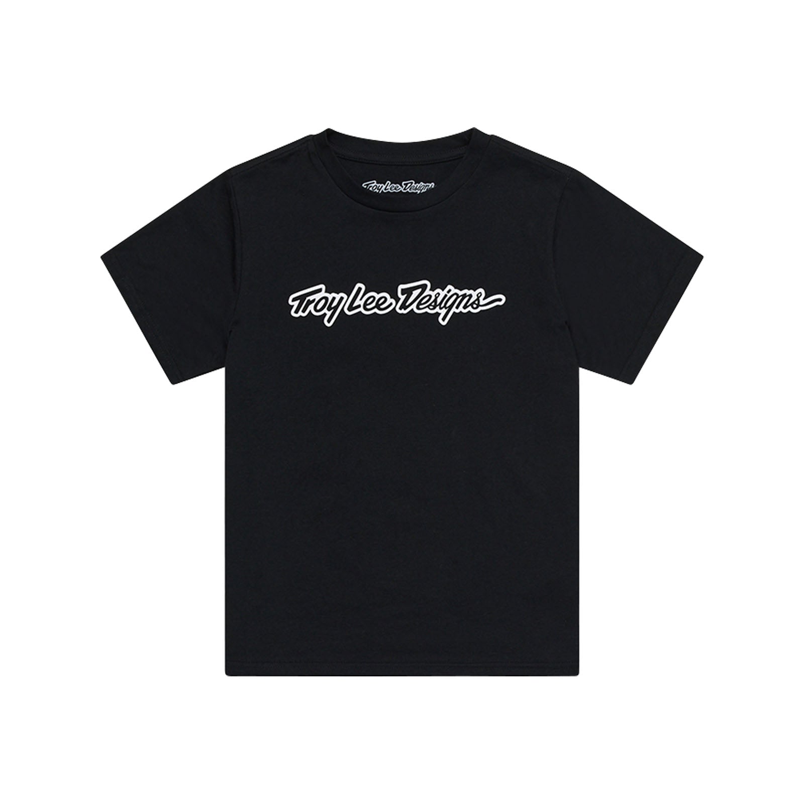 Youth Short Sleeve Tee Signature Black – Troy Lee Designs