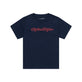 Youth Short Sleeve Tee Signature Navy