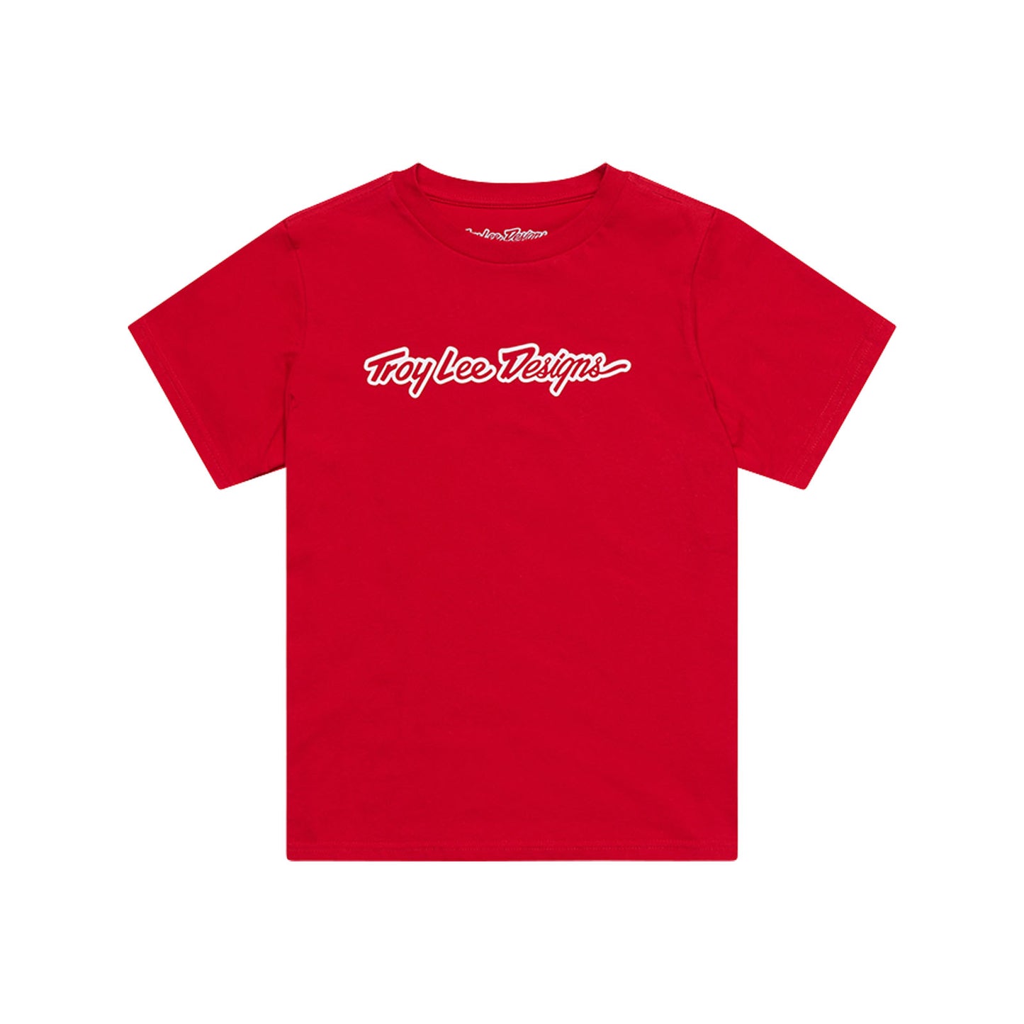Youth Short Sleeve Tee Signature Team Red
