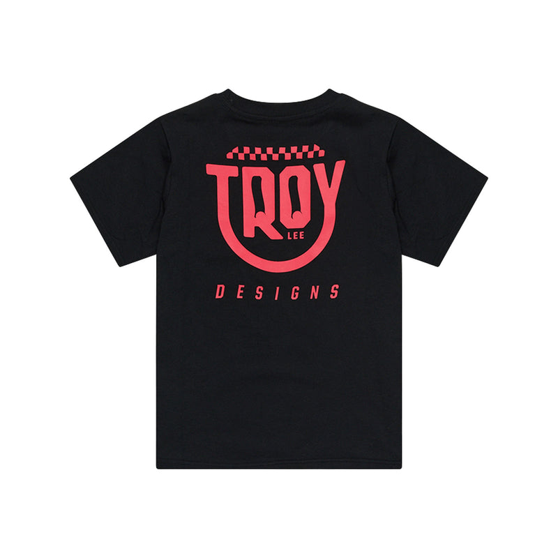 Youth Short Sleeve Tee Smiley Black