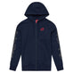 Zip Up Hoodie Branded Navy