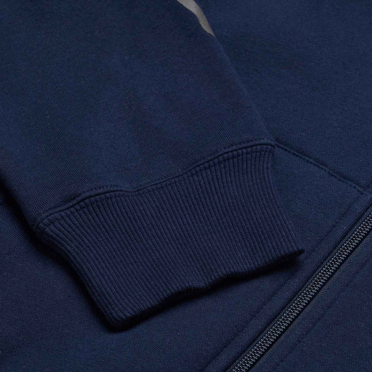 Zip Up Hoodie Branded Navy