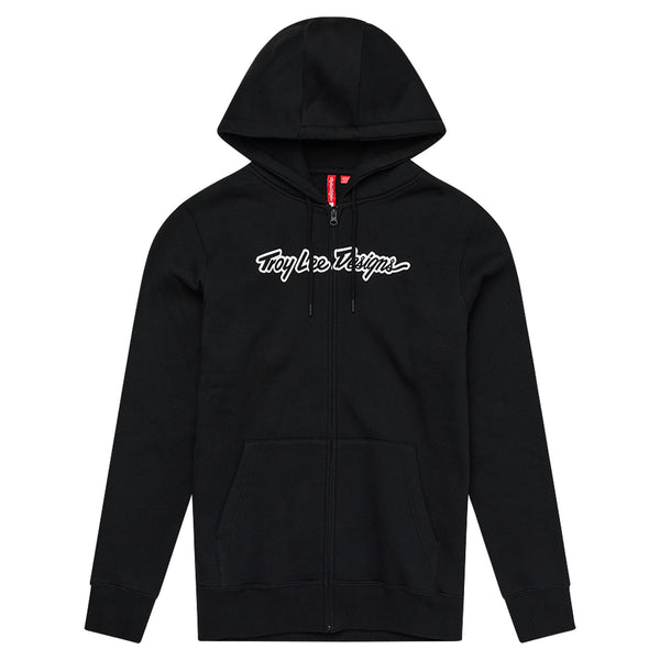 Zip Up Hoodie Signature Black – Troy Lee Designs