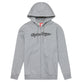 Zip Up Hoodie Signature Gray Heather