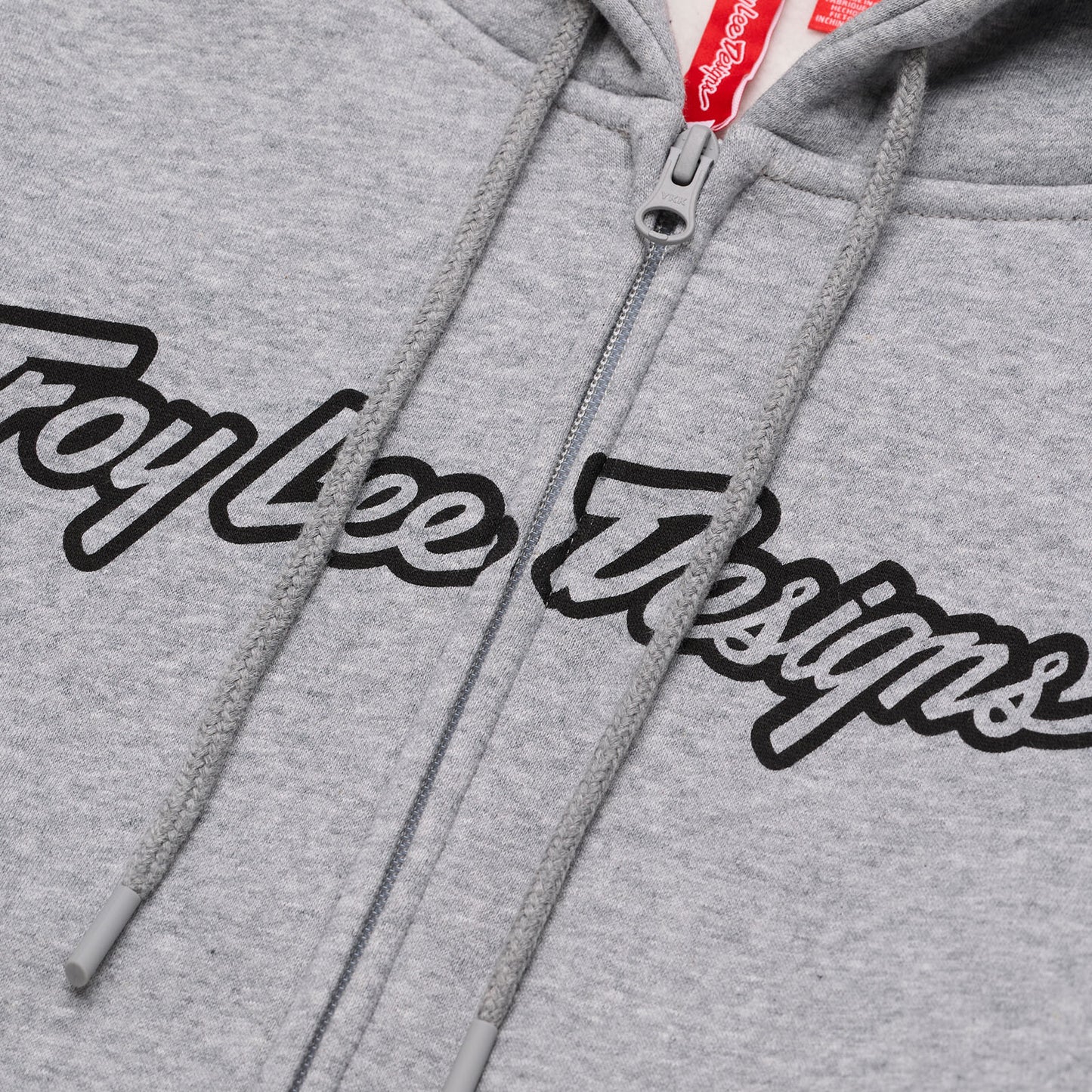 Zip Up Hoodie Signature Gray Heather