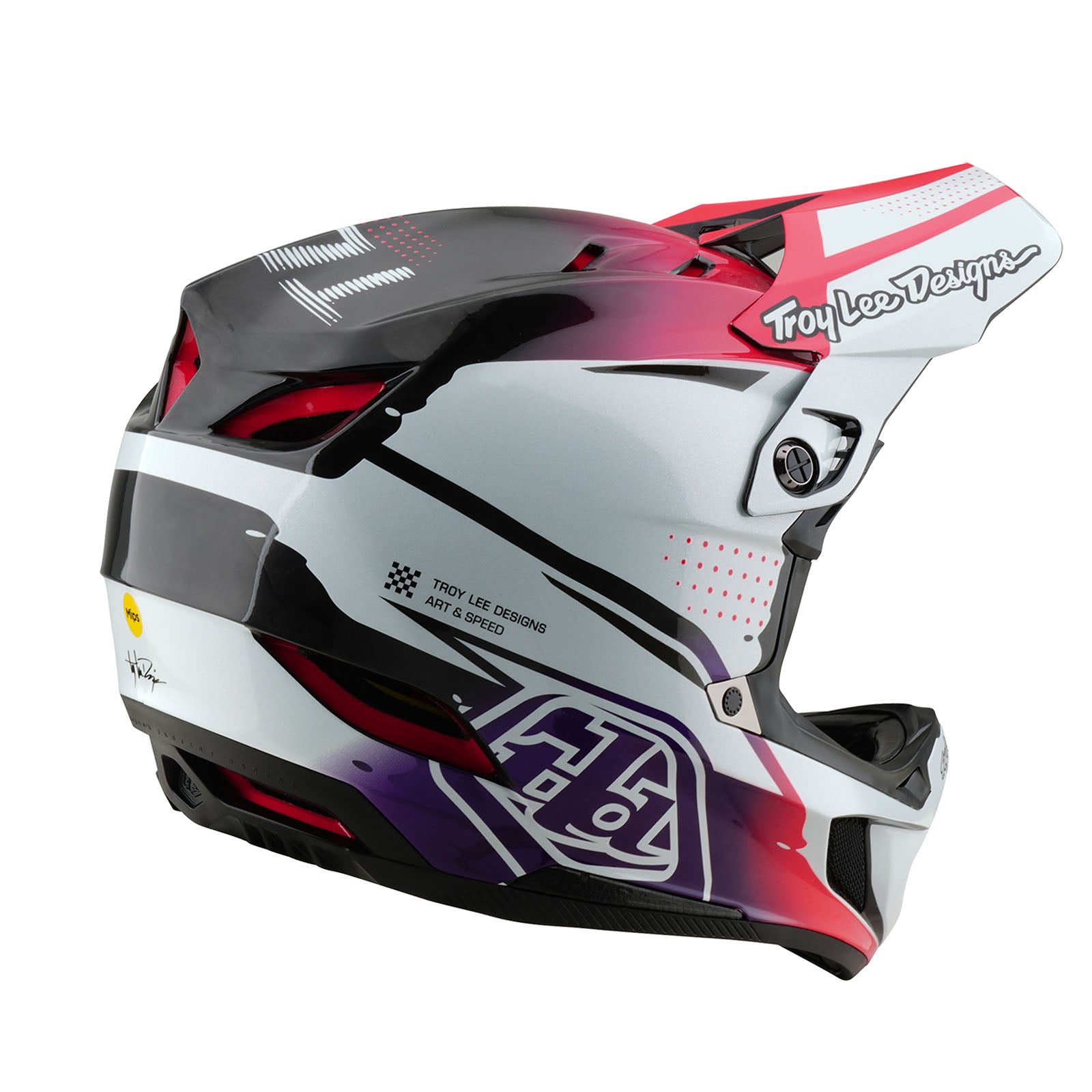 D4 Carbon Helmet Drip White – Troy Lee Designs