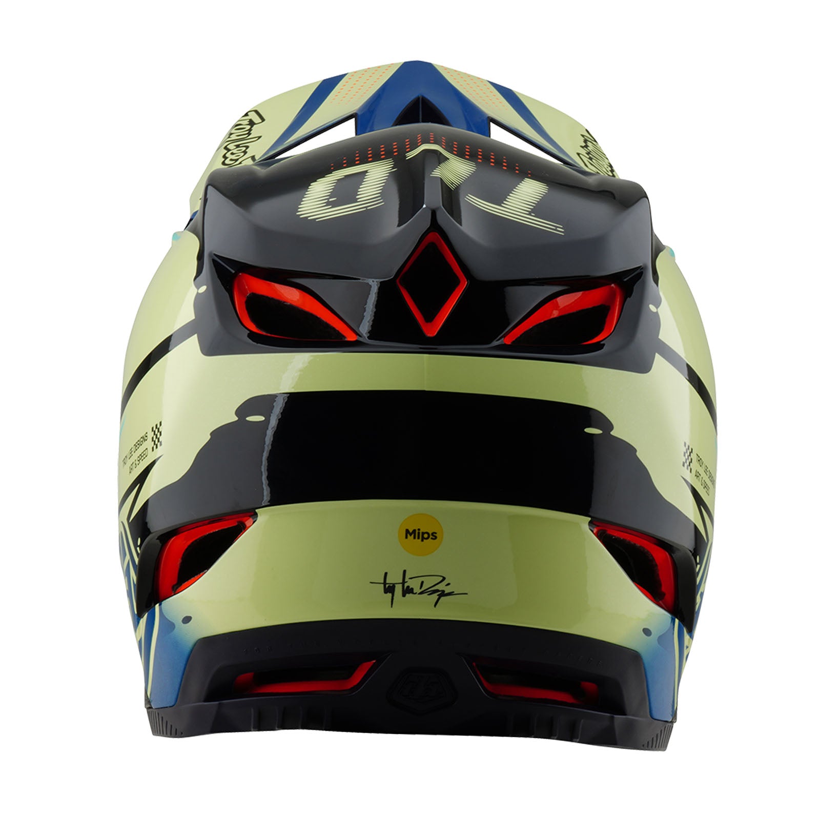 D4 Composite Helmet Drip Glo Yellow – Troy Lee Designs