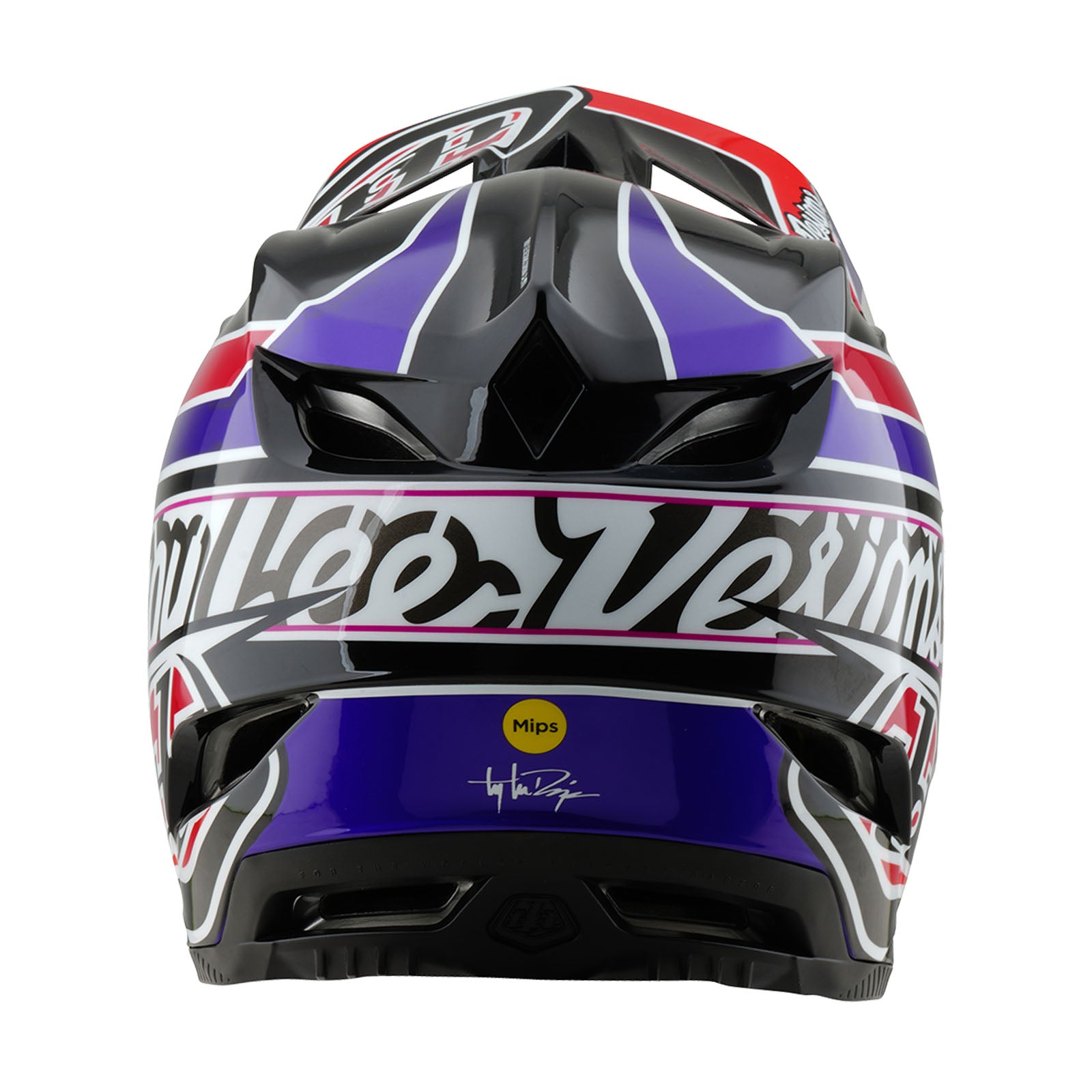 D4 Polyacrylite Helmet Linear Black – Troy Lee Designs
