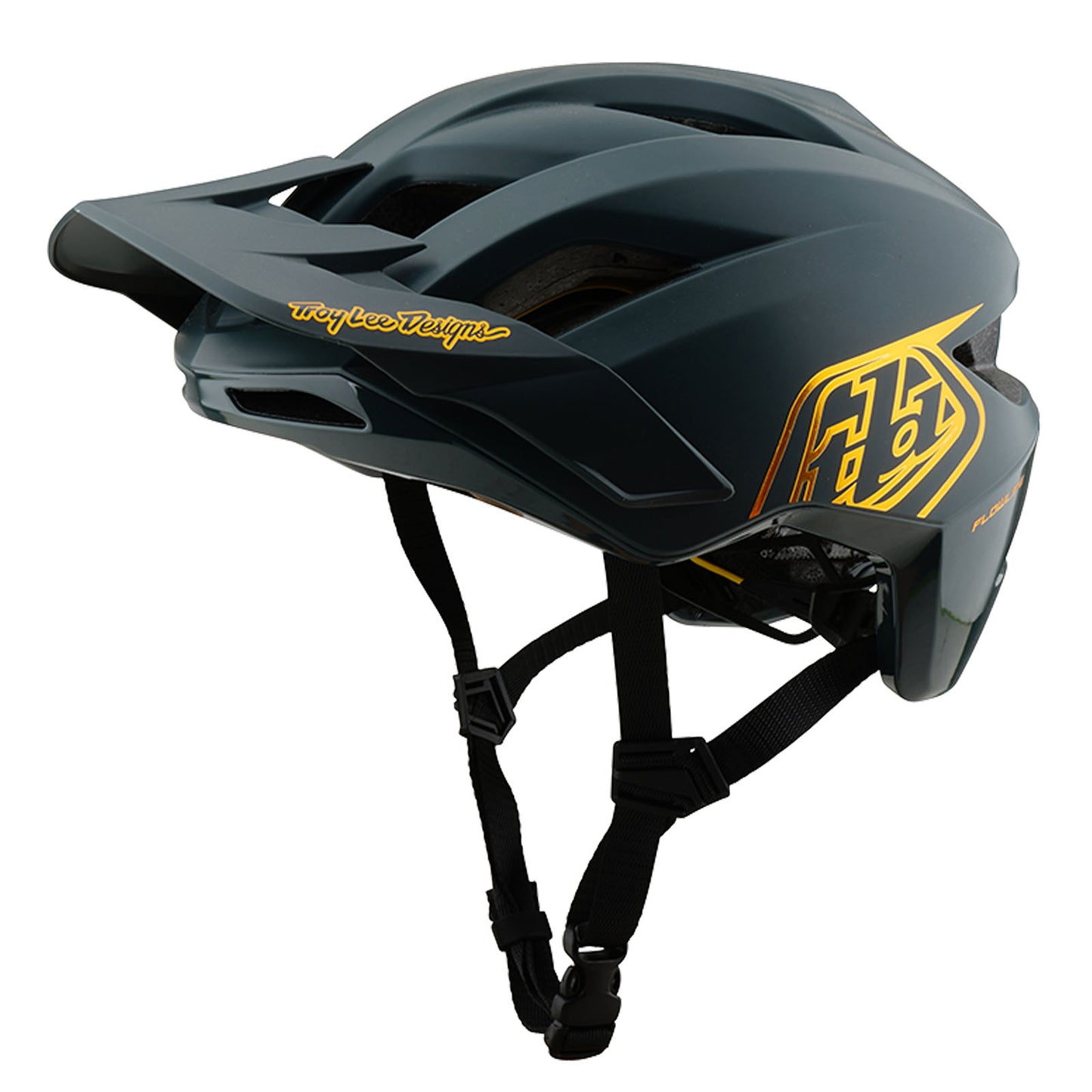 Flowline Helmet Point Gray / Gold