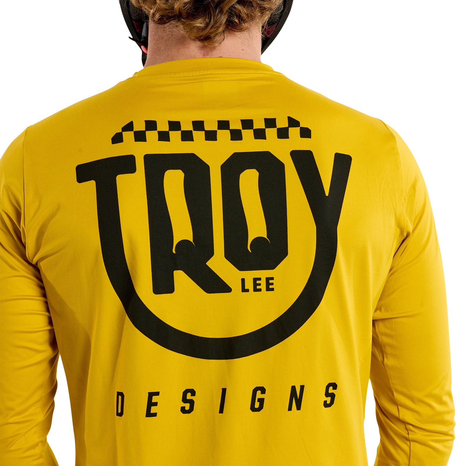 Ruckus Long Sleeve Ride Tee Eyez Safron – Troy Lee Designs