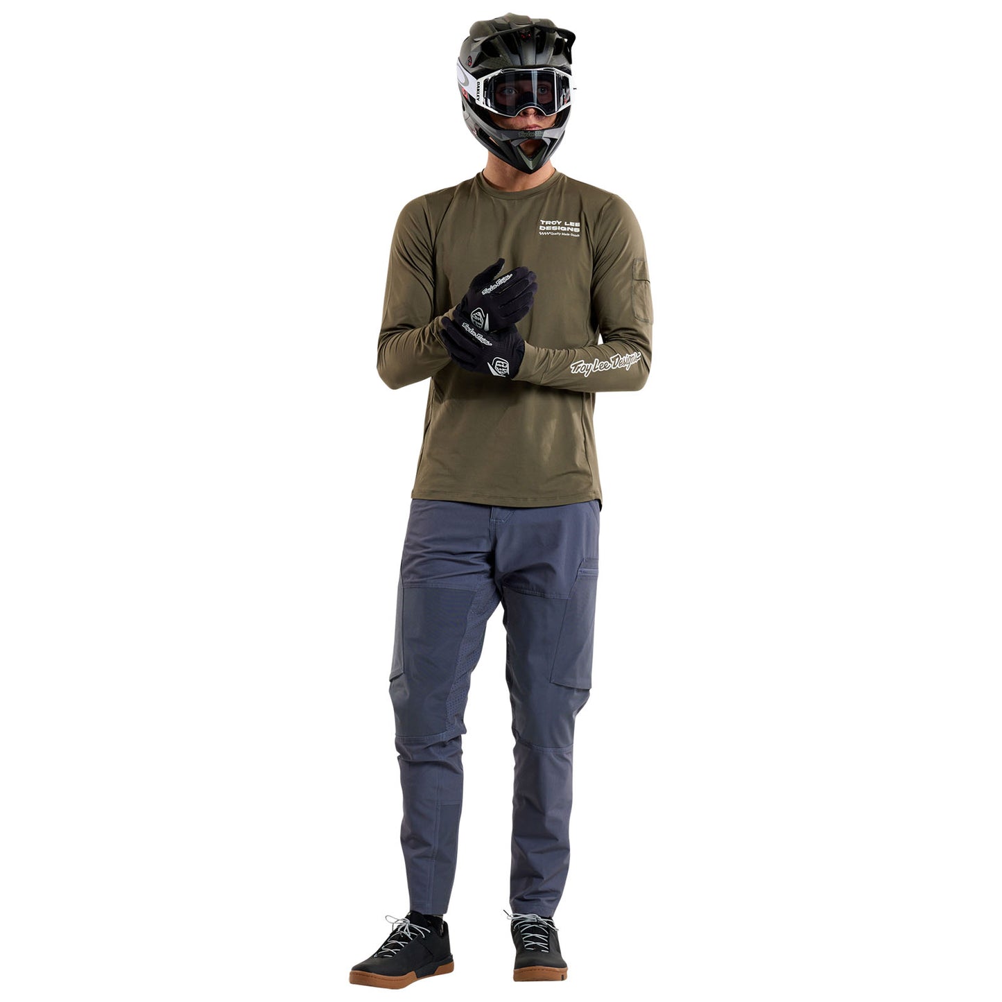 Ruckus Long Sleeve Ride Tee Factory Caper