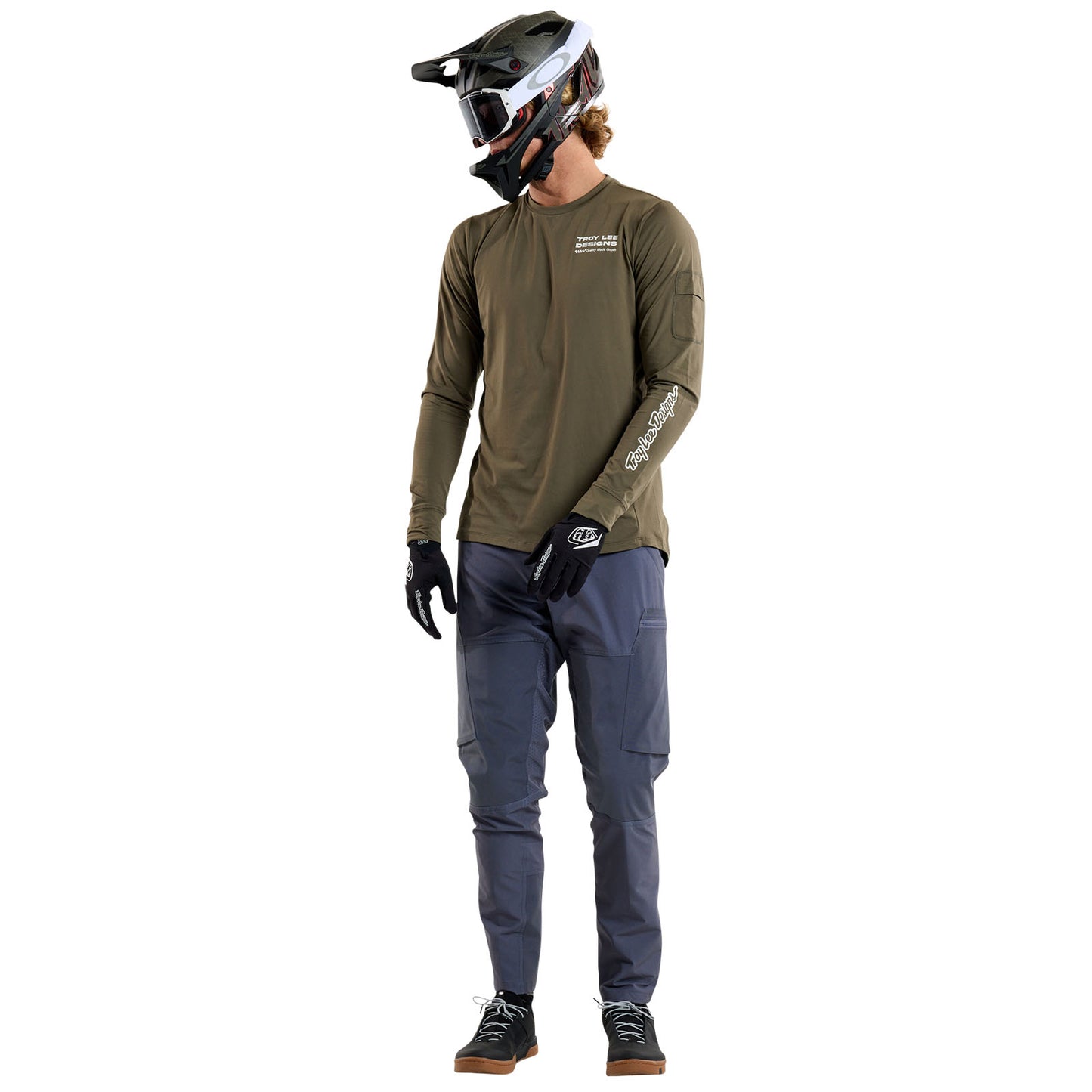 Ruckus Long Sleeve Ride Tee Factory Caper