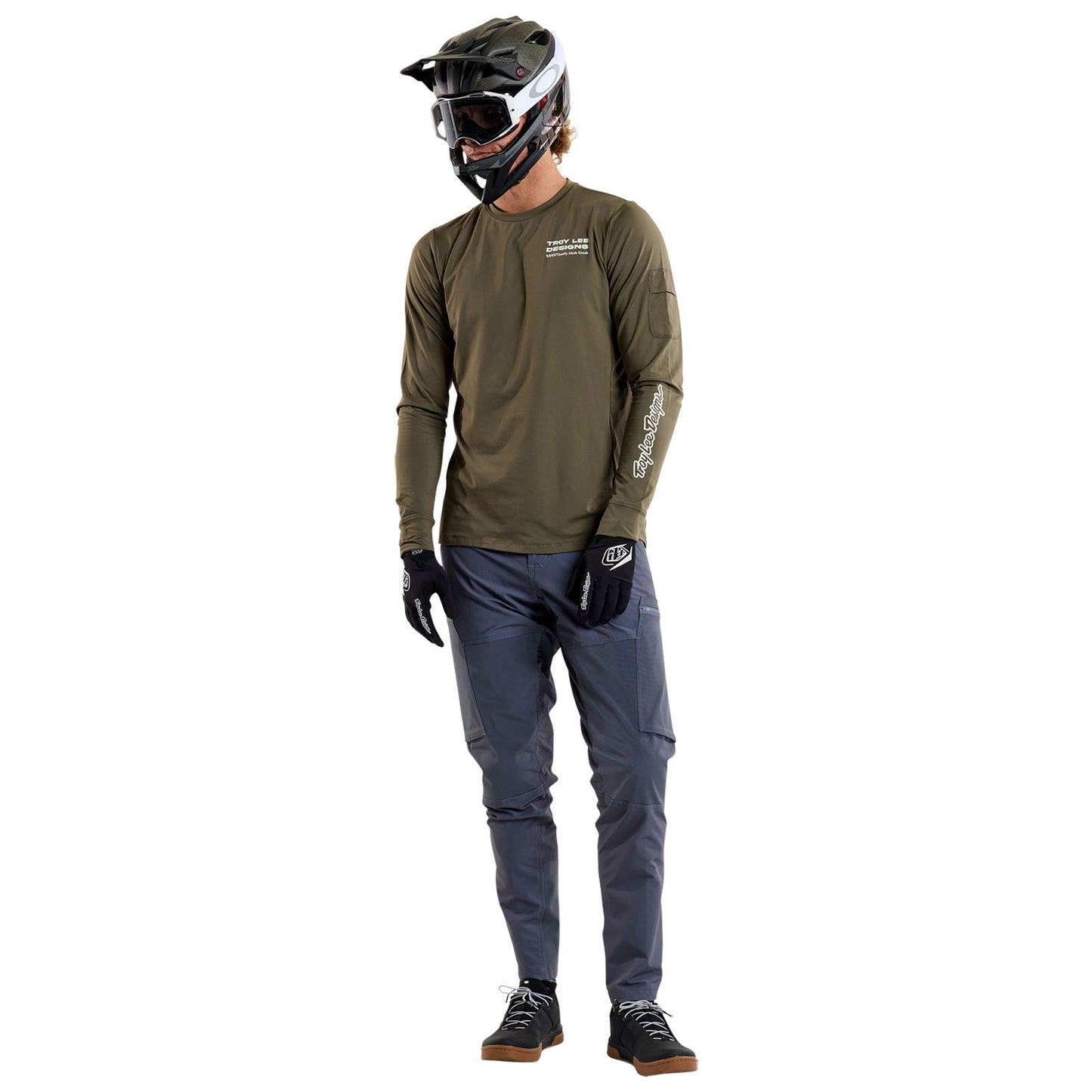 Ruckus Long Sleeve Ride Tee Factory Caper