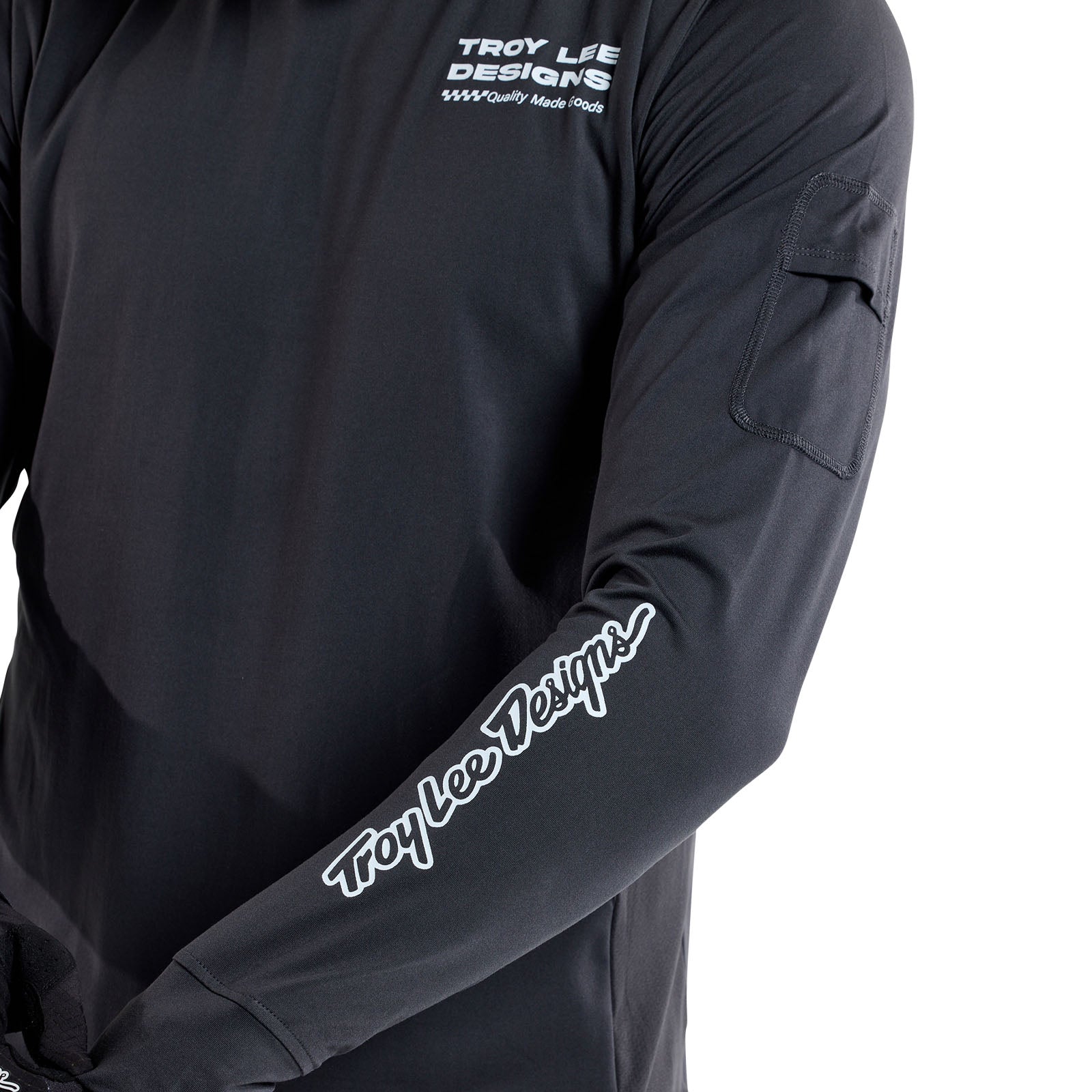 Ruckus Long Sleeve Ride Tee Factory Carbon – Troy Lee Designs