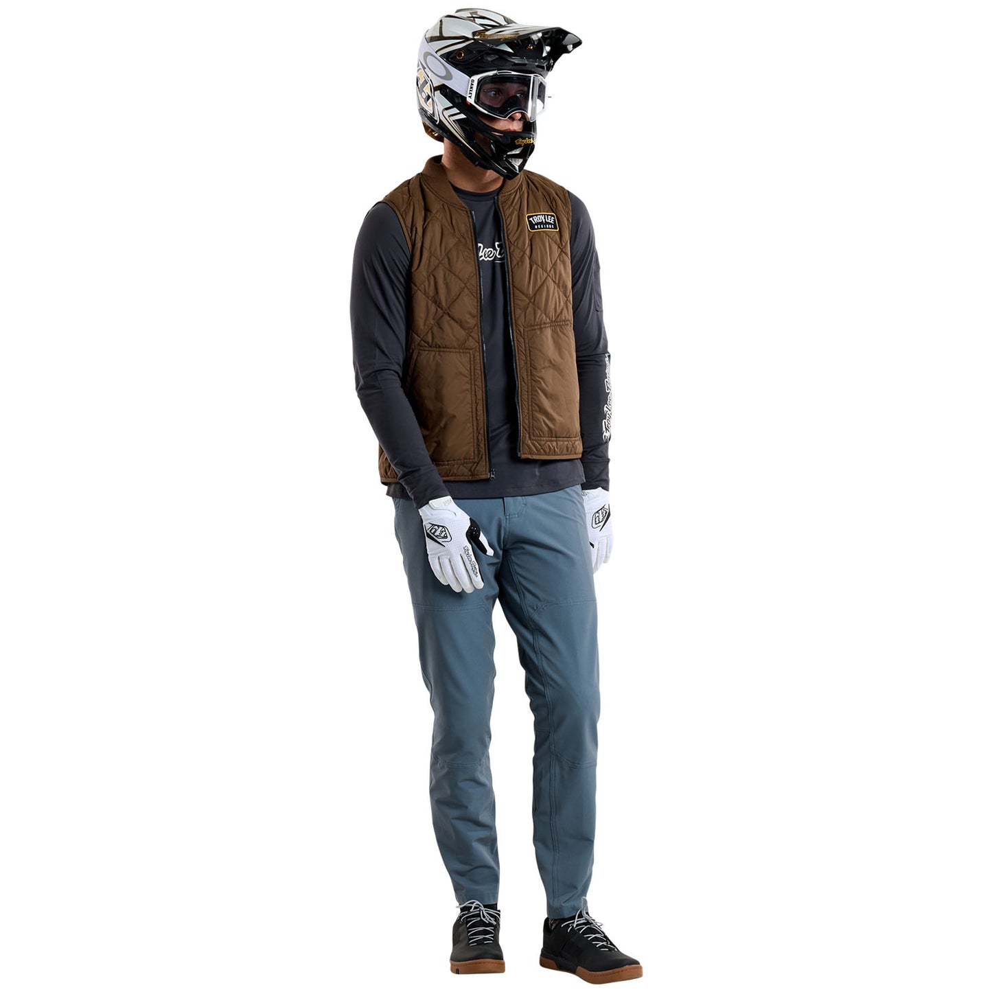 Ruckus Ride Vest Mono Chocolate