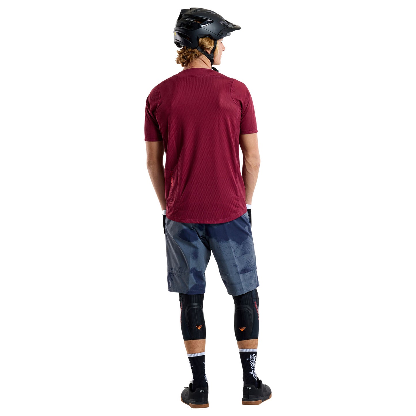 Skyline Air Short Sleeve Jersey Mono Oxblood
