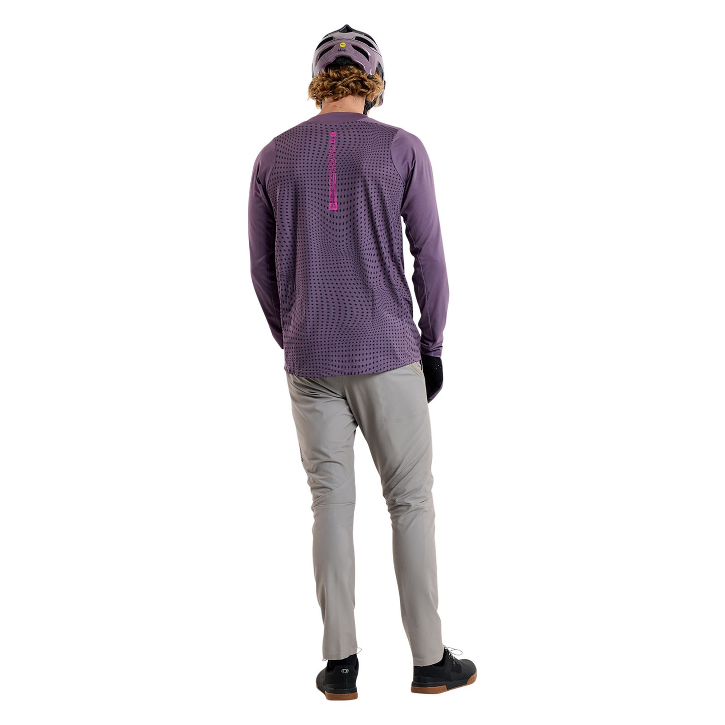Skyline Long Sleeve Jersey Radioscape Deep Purp
