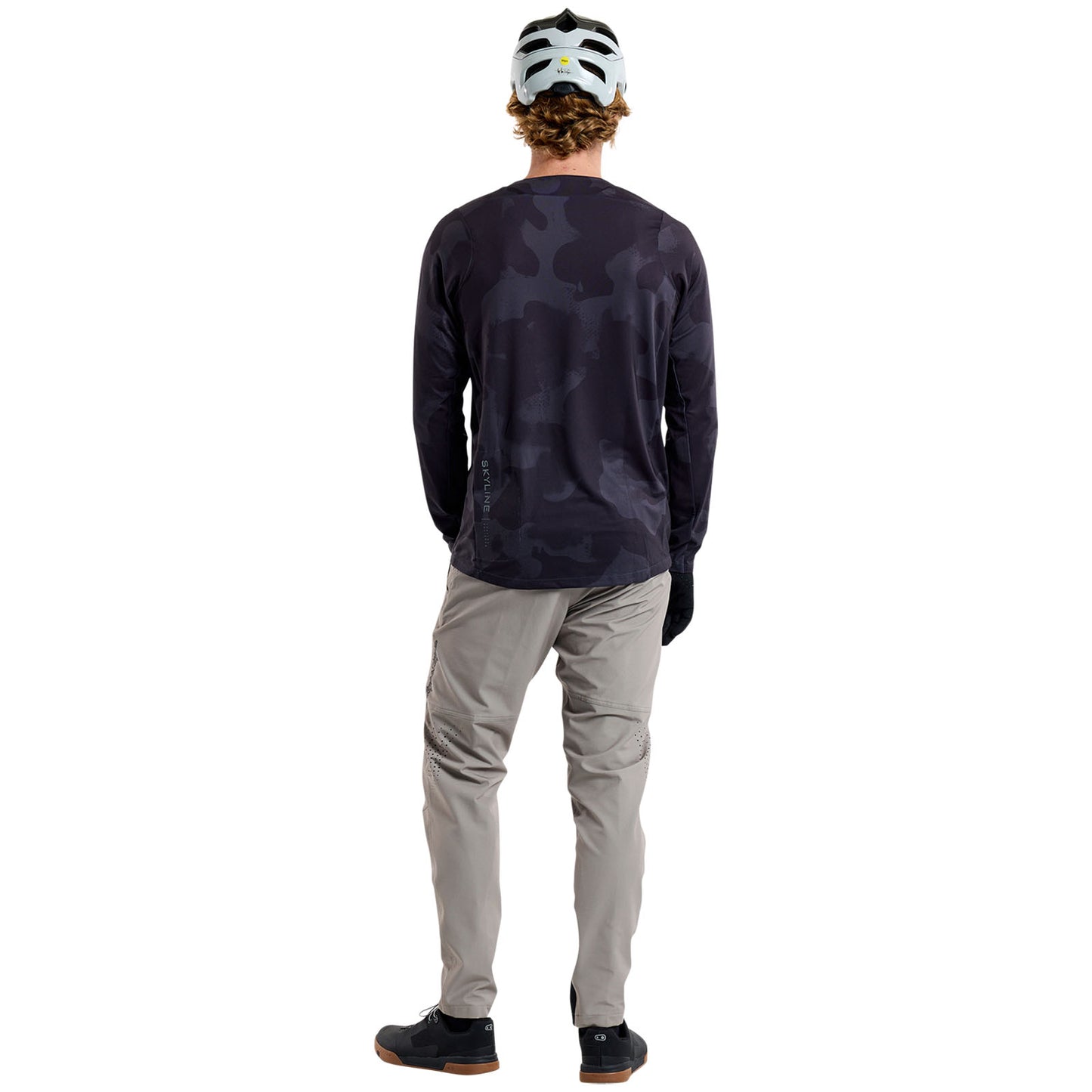 Skyline Long Sleeve Jersey Scrubland Black