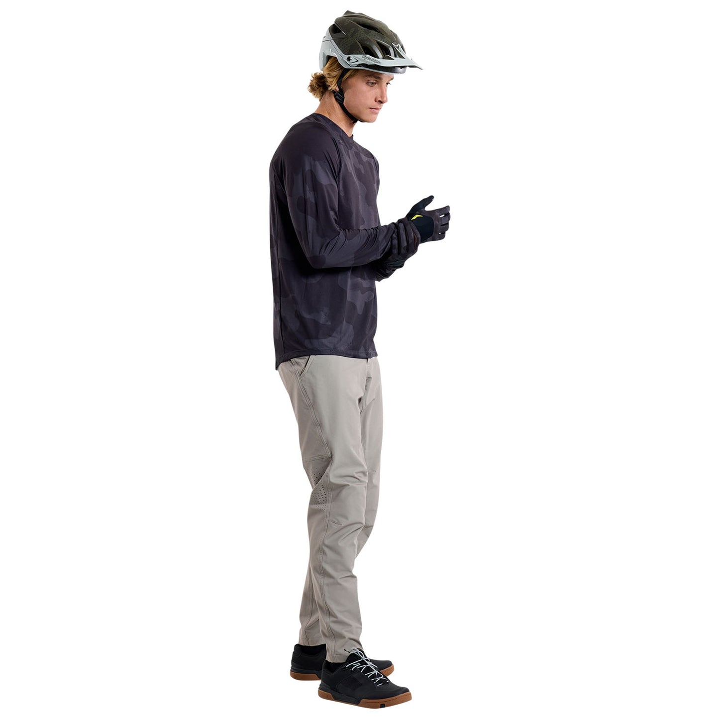 Skyline Long Sleeve Jersey Scrubland Black