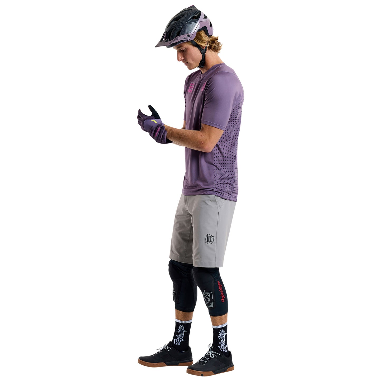Skyline Short Sleeve Jersey Radioscape Deep Purp