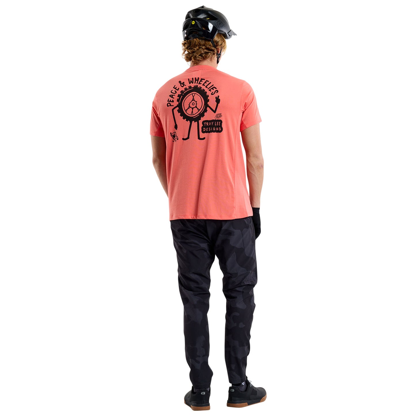 Skyline Short Sleeve Ride Tee P&W Melon