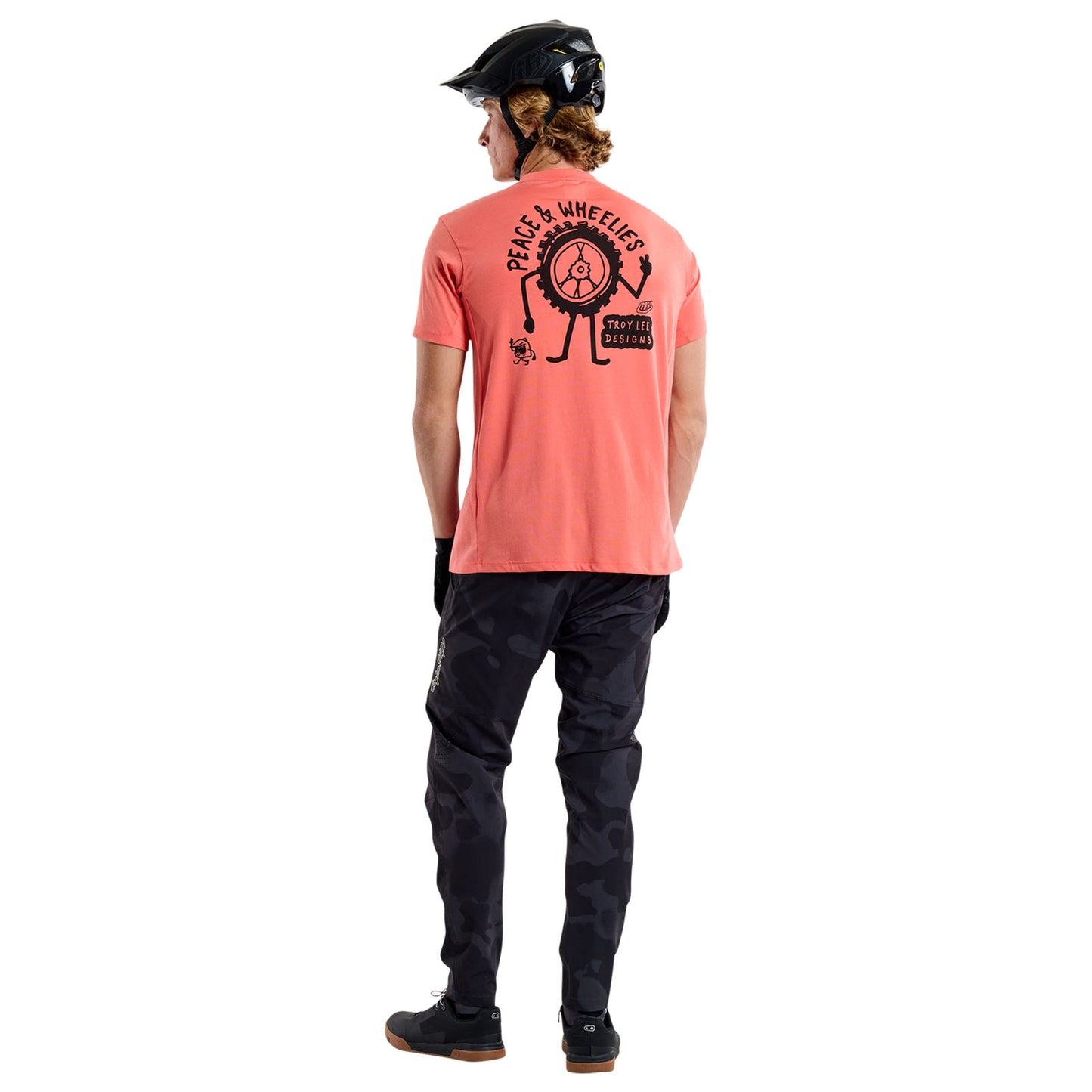 Skyline Short Sleeve Ride Tee P&W Melon