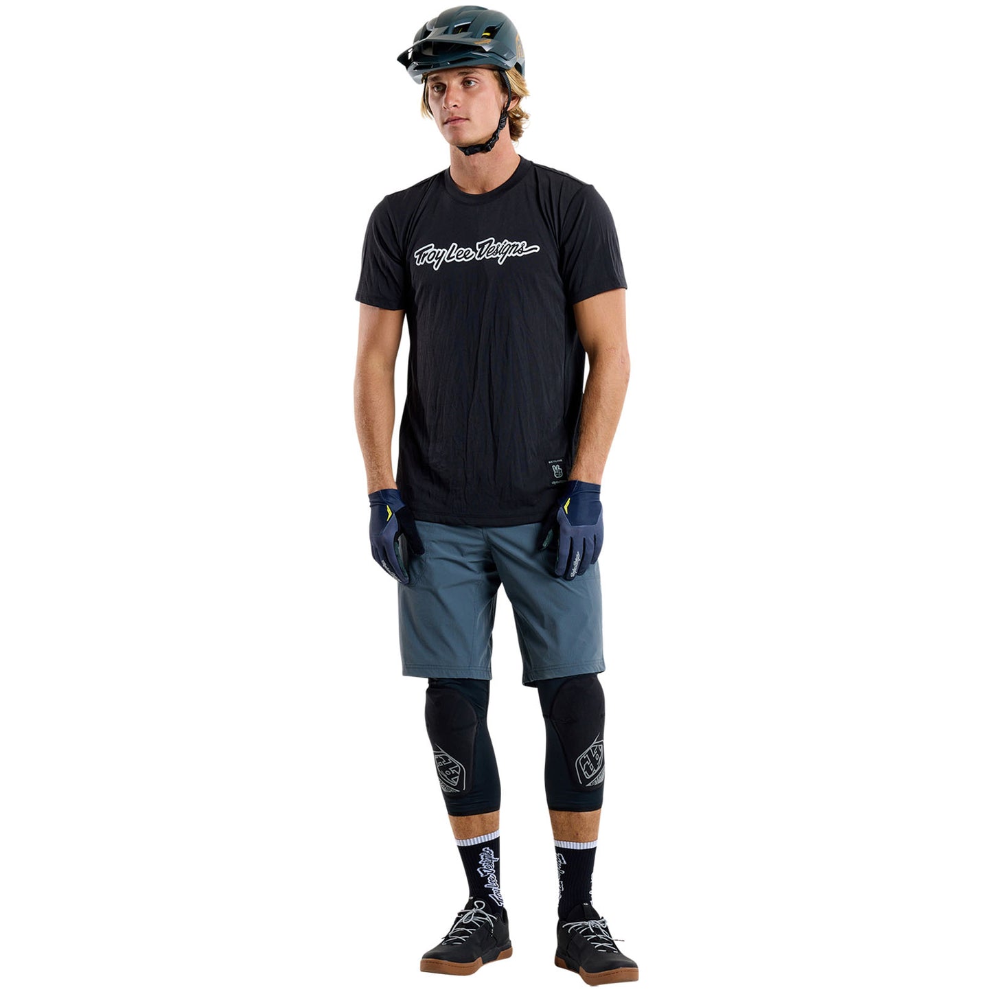 Skyline Trail Short W/Liner Mono Steel Blue