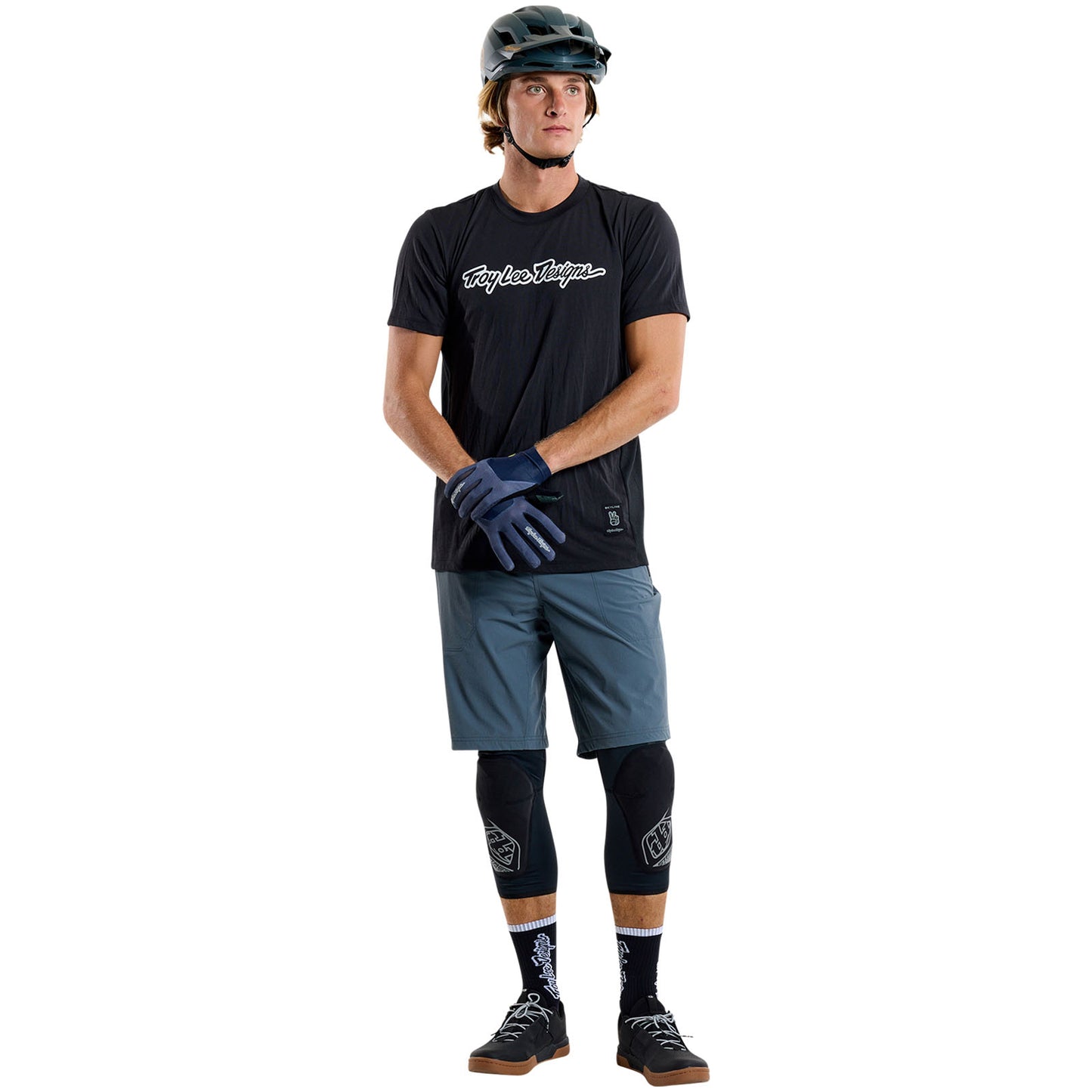 Skyline Trail Short W/Liner Mono Steel Blue