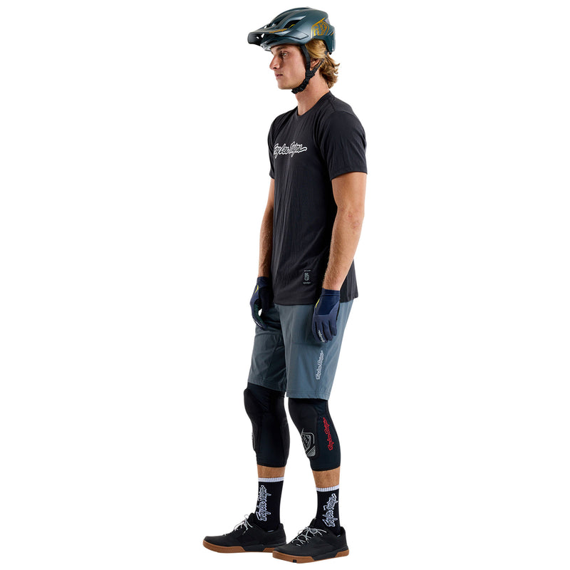 Skyline Short Sleeve Ride Tee Signature Black – Troy Lee Designs
