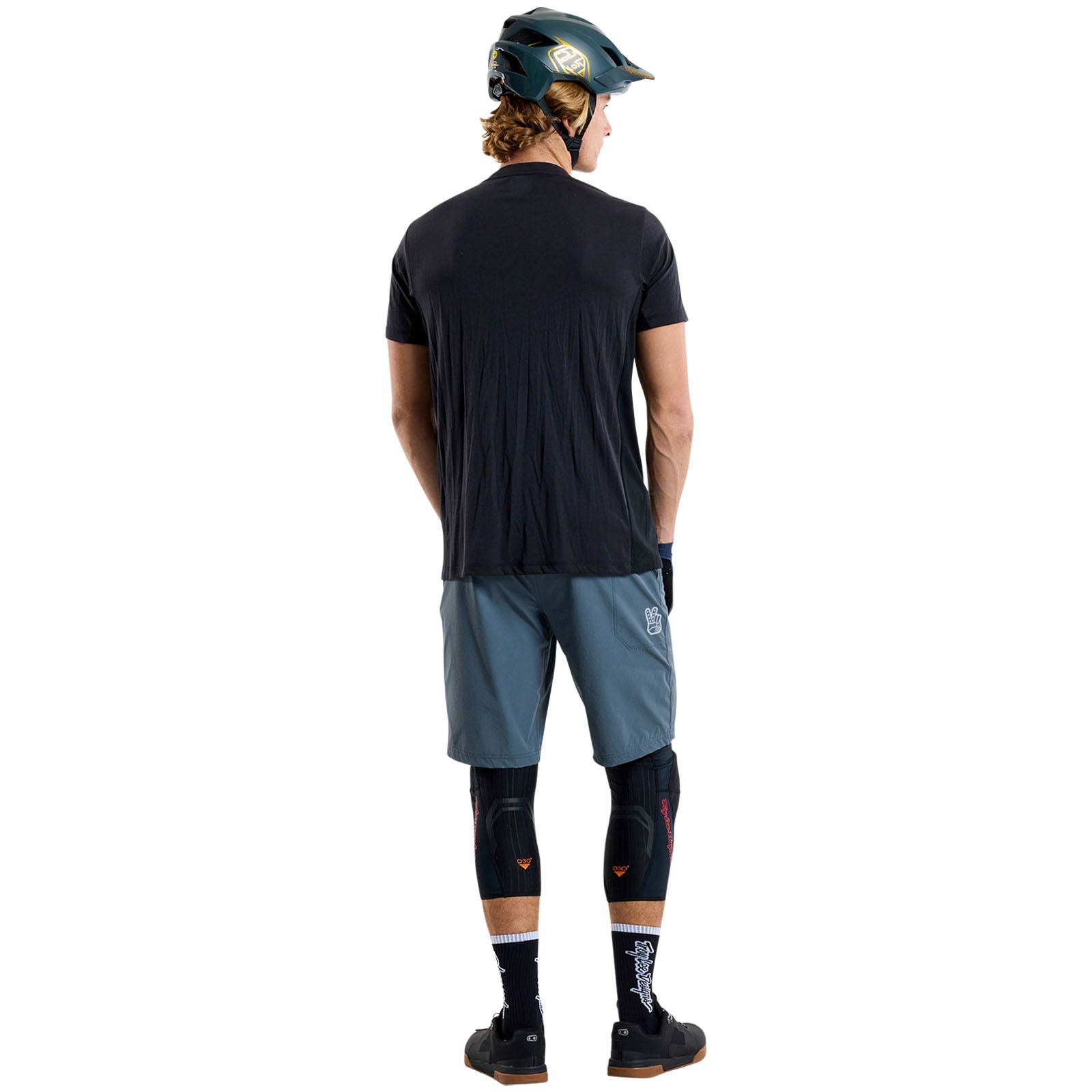 Skyline Short Sleeve Ride Tee Signature Black – Troy Lee Designs