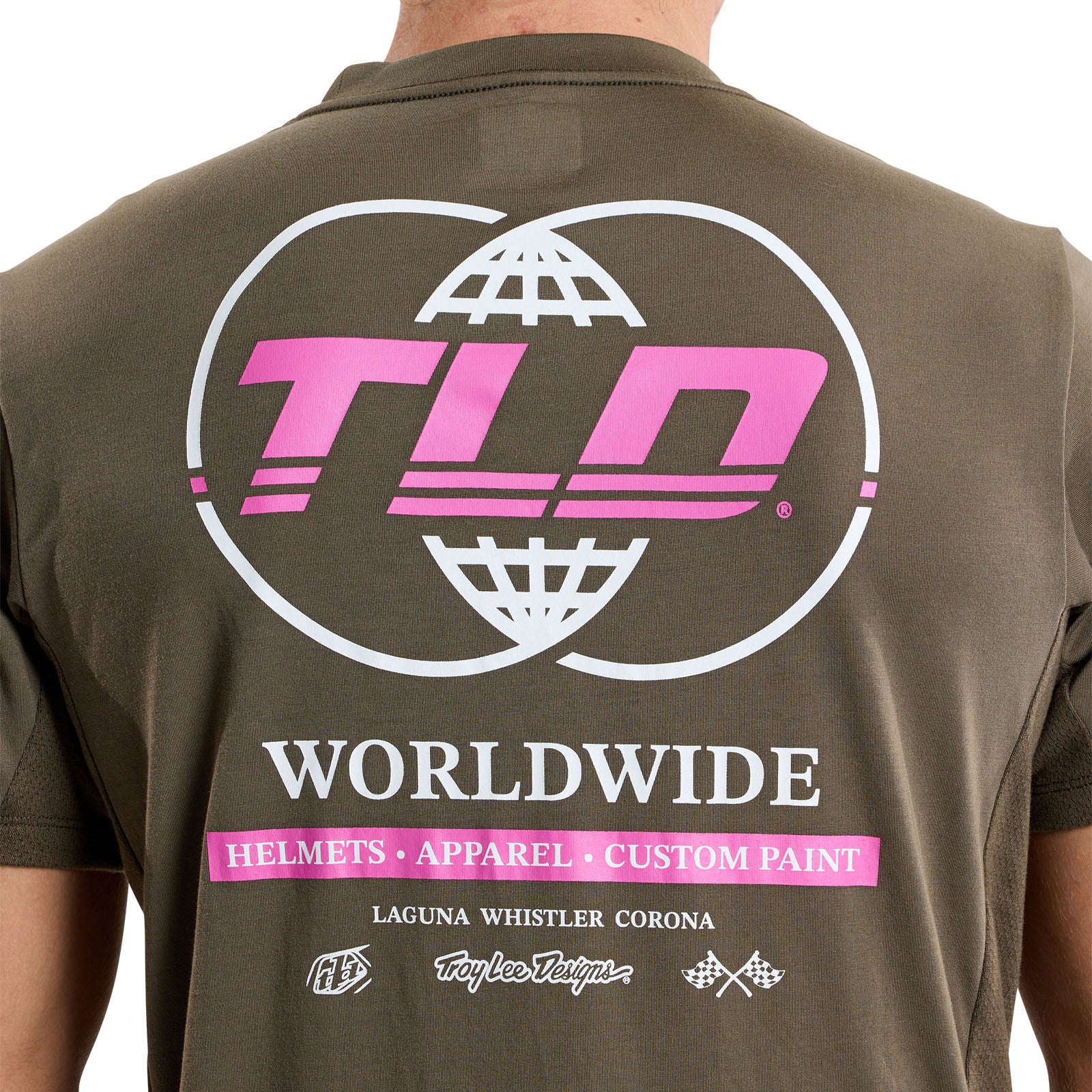 Skyline Short Sleeve Ride Tee Worldwide Caper – Troy Lee Designs