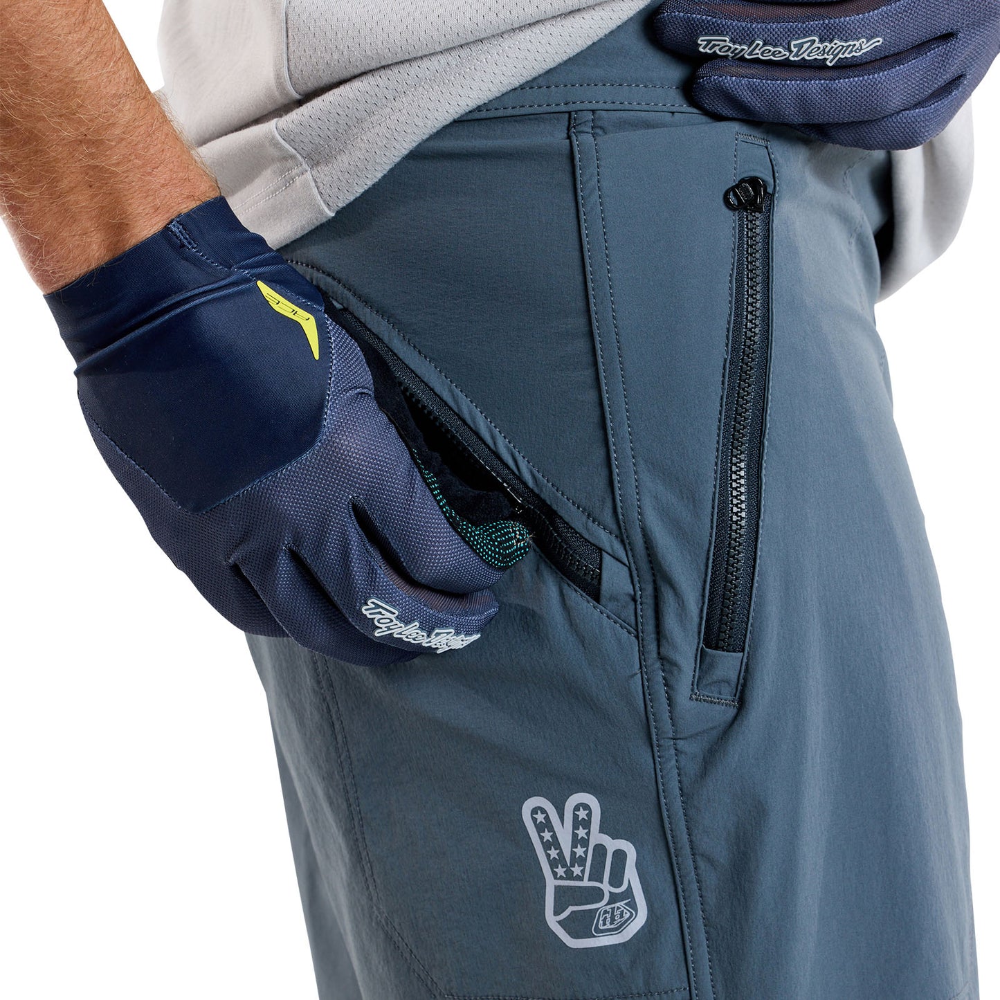 Skyline Trail Short W/Liner Mono Steel Blue