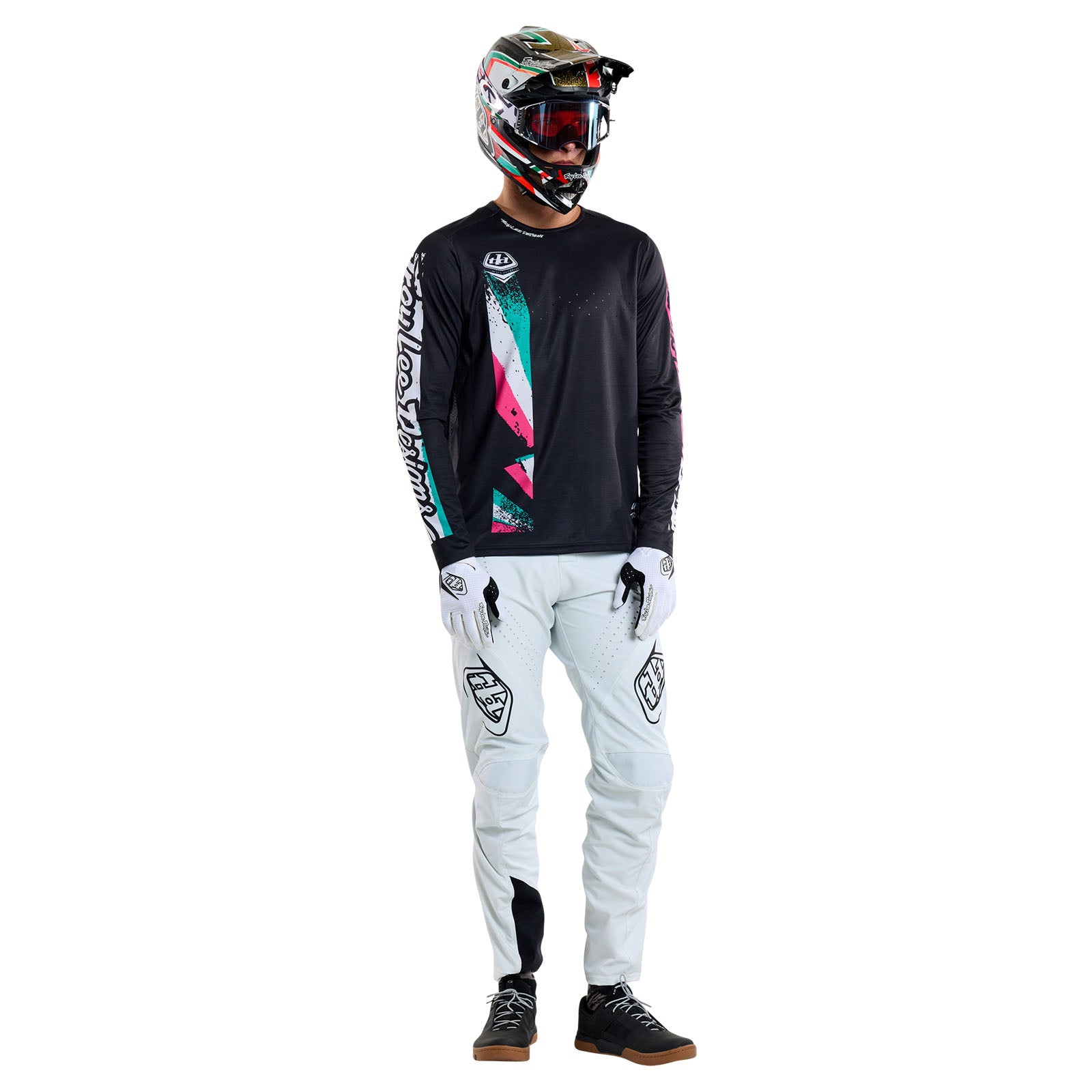 Sprint Jersey Full Pull Black – Troy Lee Designs