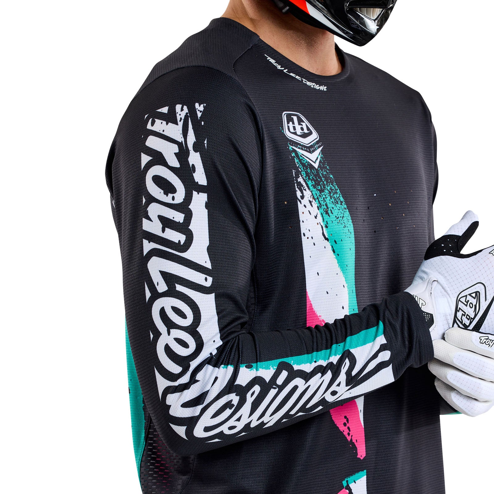 Sprint Jersey Full Pull Black – Troy Lee Designs
