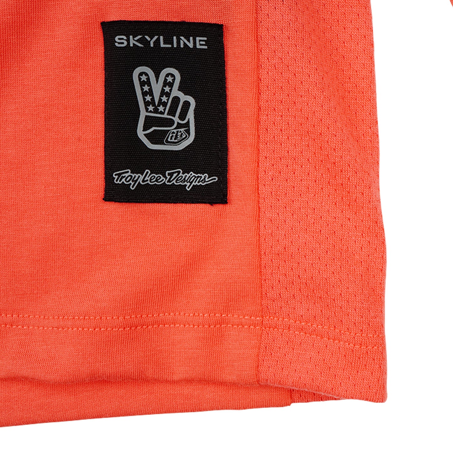 Youth Skyline Ride Long Sleeve Tee P&W Melon