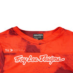 Youth Skyline Short Sleeve Jersey Flared Fiery Red