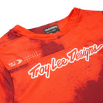 Youth Skyline Short Sleeve Jersey Flared Fiery Red