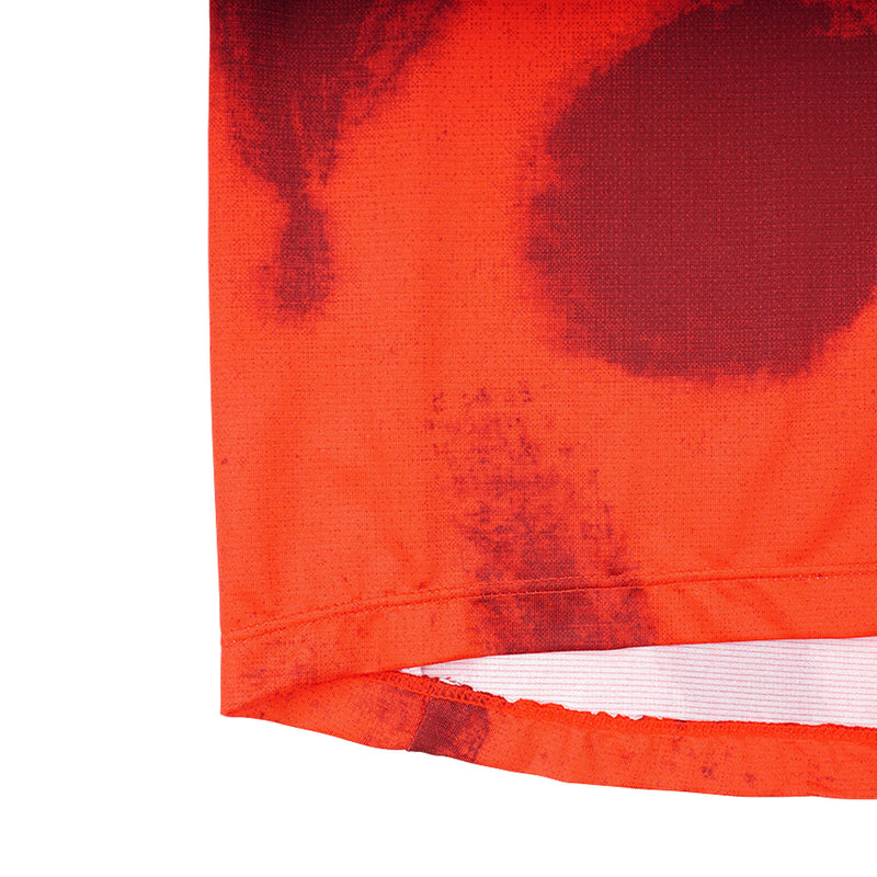 Youth Skyline Short Sleeve Jersey Flared Fiery Red